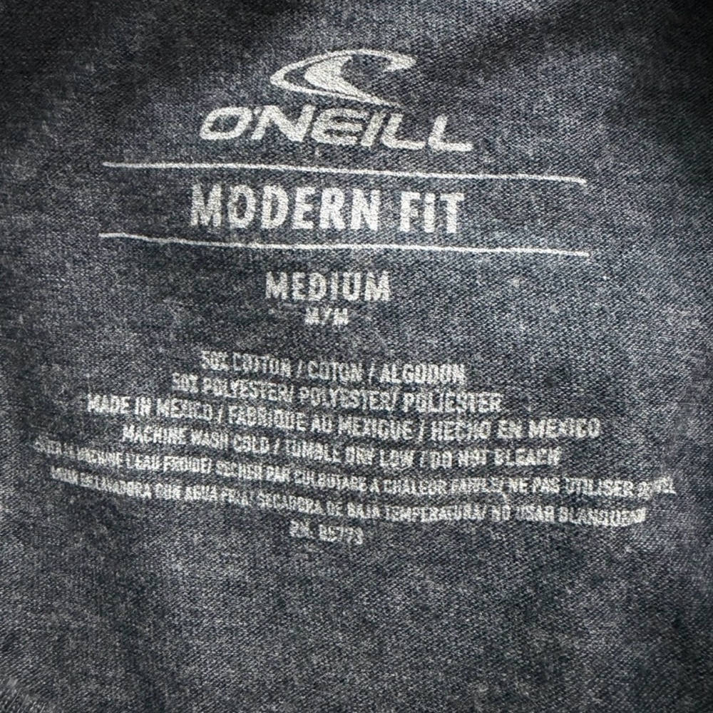 O'Neill Men's Dark Gray T-Shirts - Picture 4 of 7
